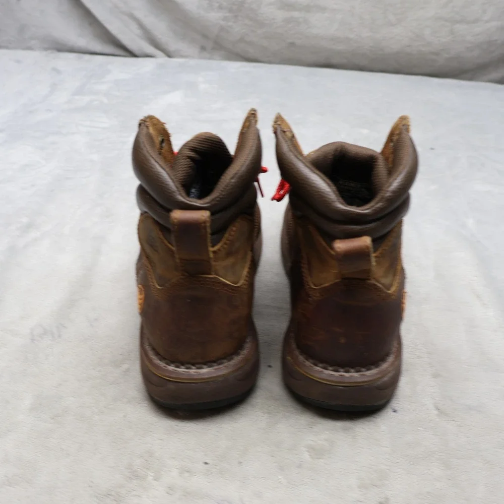 Hawx Mens 9.5D Brown Work Boots Composite Toe Cordura Waterproof BHXCORPW105